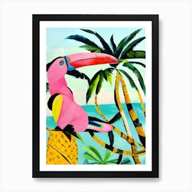 Tropical Toucan Art Print