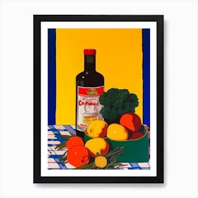 Bouvardia Still Life Pop Art  Art Print