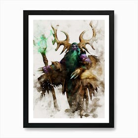 Malfurion Stormrage World Of Warcraft Art Print