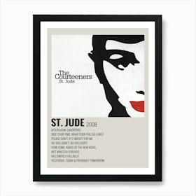 The Courteeners St. Jude ST. JUDE 2008 Poster Art Print