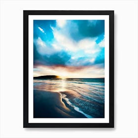 Southern Ocean Beach Art Print