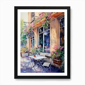 Cafe Paris Art Print