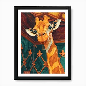 Giraffe 196 Art Print