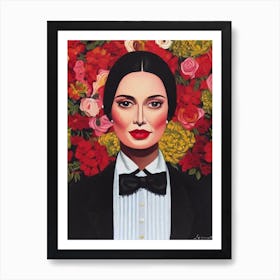 Jane Alexander Illustration Movies Art Print