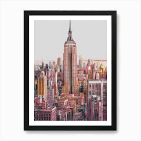 Empire State Building Art Print