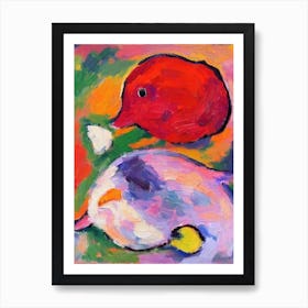 Blobfish Matisse Inspired Art Print