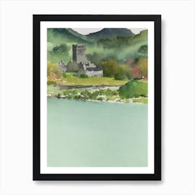 Killarney National Park Ireland Water Colour Poster Art Print