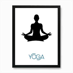 Yoga, the sport of yoga, the sport of meditation, relaxation, inspiring rest and meditation, a distinctive and exceptional work of art that embodies yoga.11 Art Print