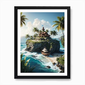 Island In The Sea Art Print