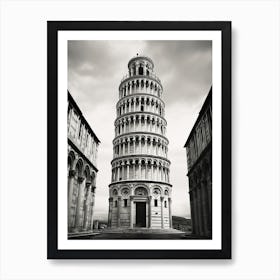 Pisa, Italy,  Black And White Analogue Photography  4 Art Print