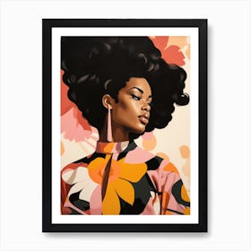 Afro Girl 2 Art Print