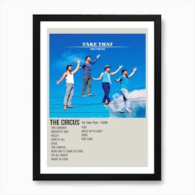 The Circus By Take That 2008 Poster Art Print