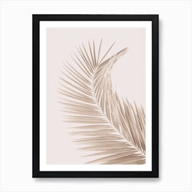 Neutral Palm Art Print