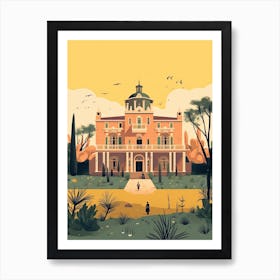 Guadalajara Mexico Illustration 4 Art Print