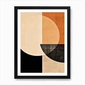 Emden Elegance, Geometric Bauhaus Art Print