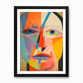 The Face Art Print