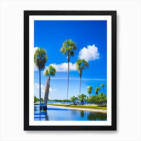 Palm Bay  Photography Art Print