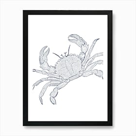 Crab Painting Art Print