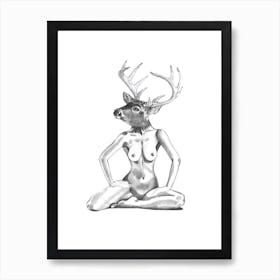 Oh Deer II Art Print