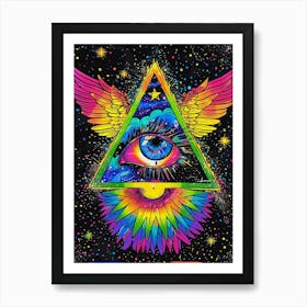 Third eye Art Print