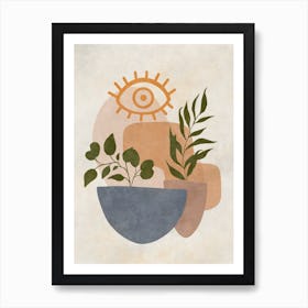 Eye Of The Plant 2 Art Print