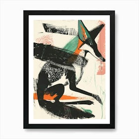 Fox Illustration 17 Art Print