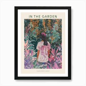 In The Garden Poster Claude Monet S Garden 2 Art Print