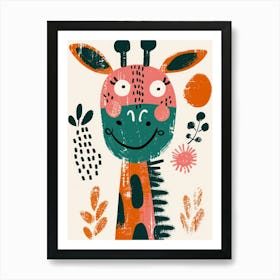 Giraffe 124 Art Print