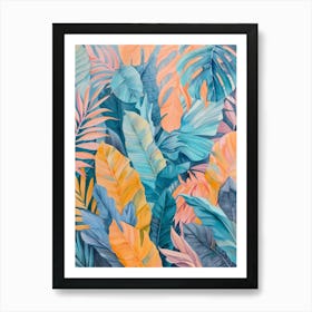 Tropical Leaves 50 Art Print