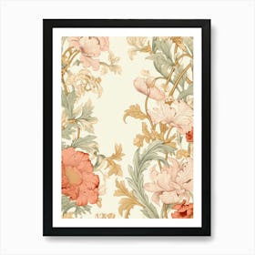 Floral Pattern 38 Art Print