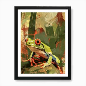 Tree Frog 4 Art Print