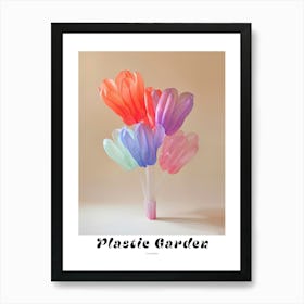 Dreamy Inflatable Flowers Poster Cyclamen 2 Art Print