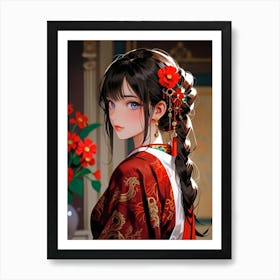 Chinese Girl 6 Art Print