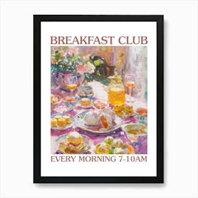 Breakfast Club Dim Sum 4 Art Print