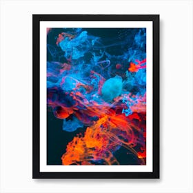 Abstract - Abstract Stock Videos & Royalty-Free Footage 1 Art Print