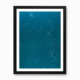 Frozen Lake Art Print