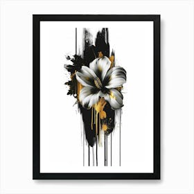 Flower Painting 1 Art Print