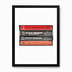 The Velvet Underground - Albums - Cassette Print Art Print