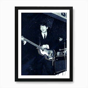 Paul McCartney the beatles 1 Art Print