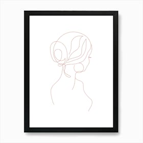 Portrait Of A Woman. 1 1 Art Print