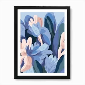 Watercolor Flowers 56 Art Print