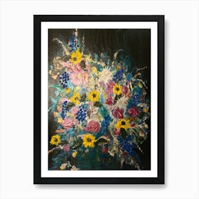 Flowers In A Vase 2 Art Print