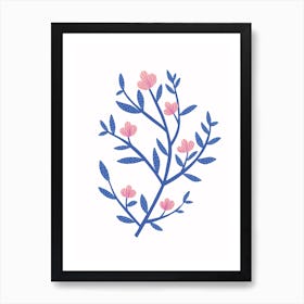 Floral Branch Art Print