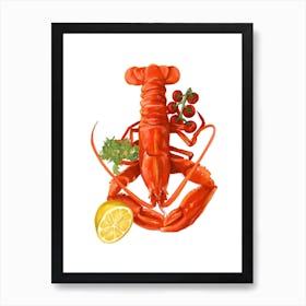 Lobster Art Print