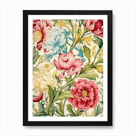 Floral Pattern 38 Art Print