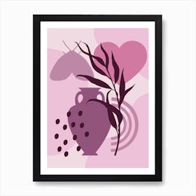 Vase Of Flowers 4 Art Print