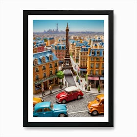 Paris Cityscape Art Print