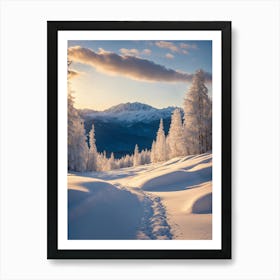 Winter Is Commeing (2) Art Print