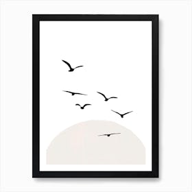 Flock Of Birds Art Print