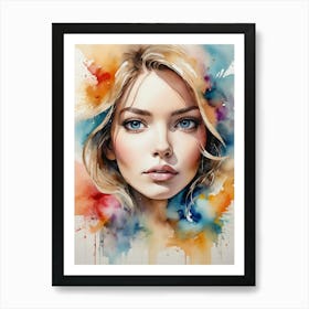 Watercolor Painting 1 Art Print